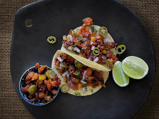 Taquitos de chorizo jalapeño al pastor