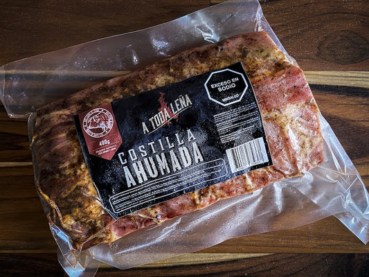 Costilla de cerdo ahumada